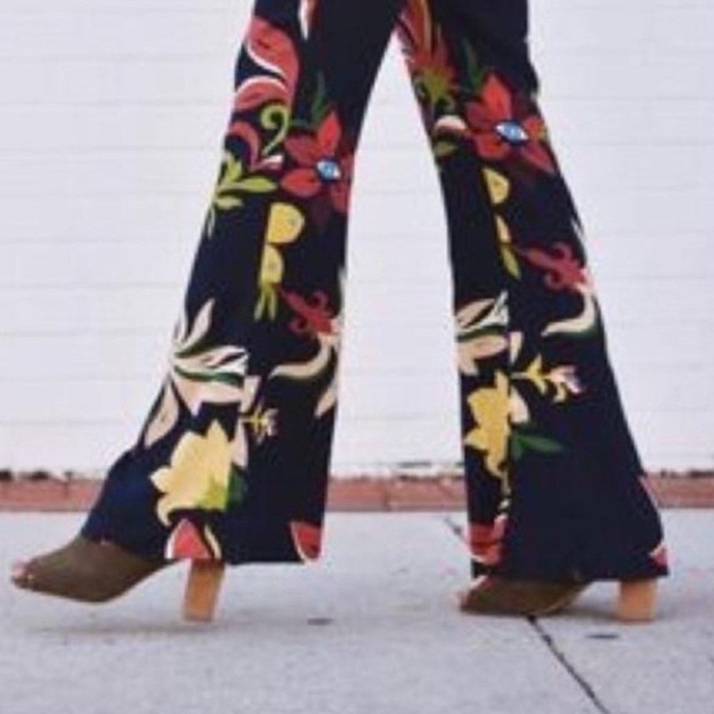 Farm Rio | Anthropologie • Calla Flare Pants - Picture 11 of 16